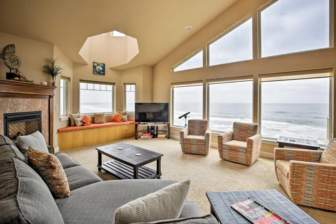 ניופורט Oceanfront South Beach Home With Hot Tub And Sauna מראה חיצוני תמונה